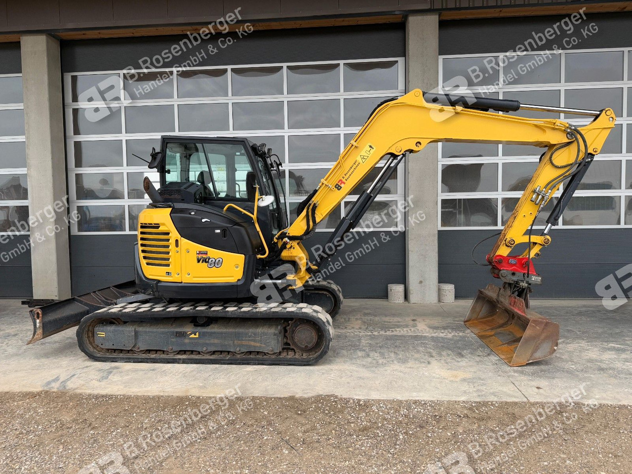 Мини-экскаватор Yanmar Vio 80 Minibagger / nur 2065h / BJ2017 / TOP: фото 6