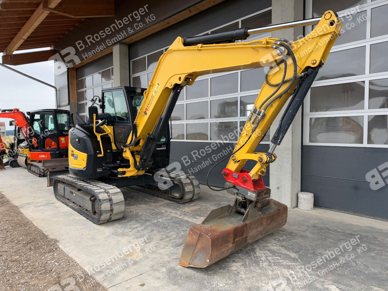 Мини-экскаватор Yanmar Vio 80 Minibagger / nur 2065h / BJ2017 / TOP: фото 7