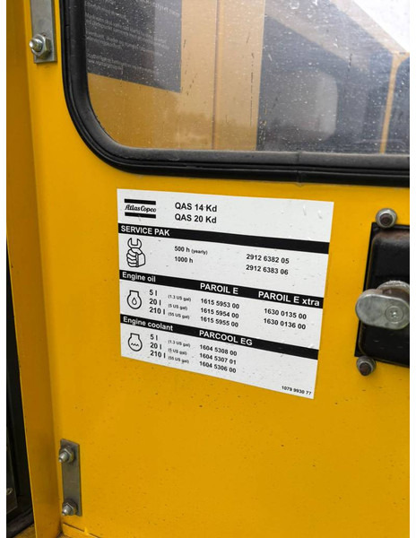 Электрогенератор Atlas-Copco QAS 14 ST3: фото 17