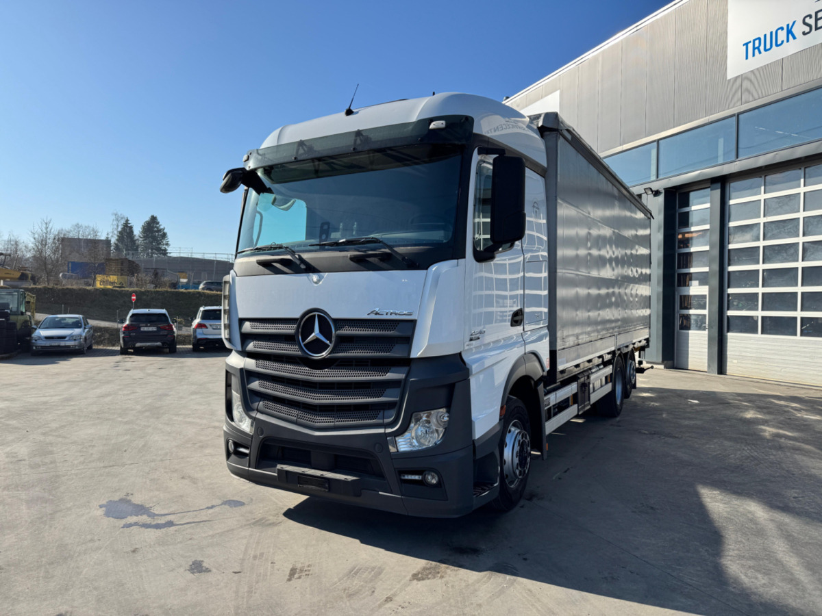MERCEDES Actros 2545 6x2 - Тентованный грузовик: фото 1 MERCEDES Actros 2545 6x2 - Тентованный грузовик: фото 1