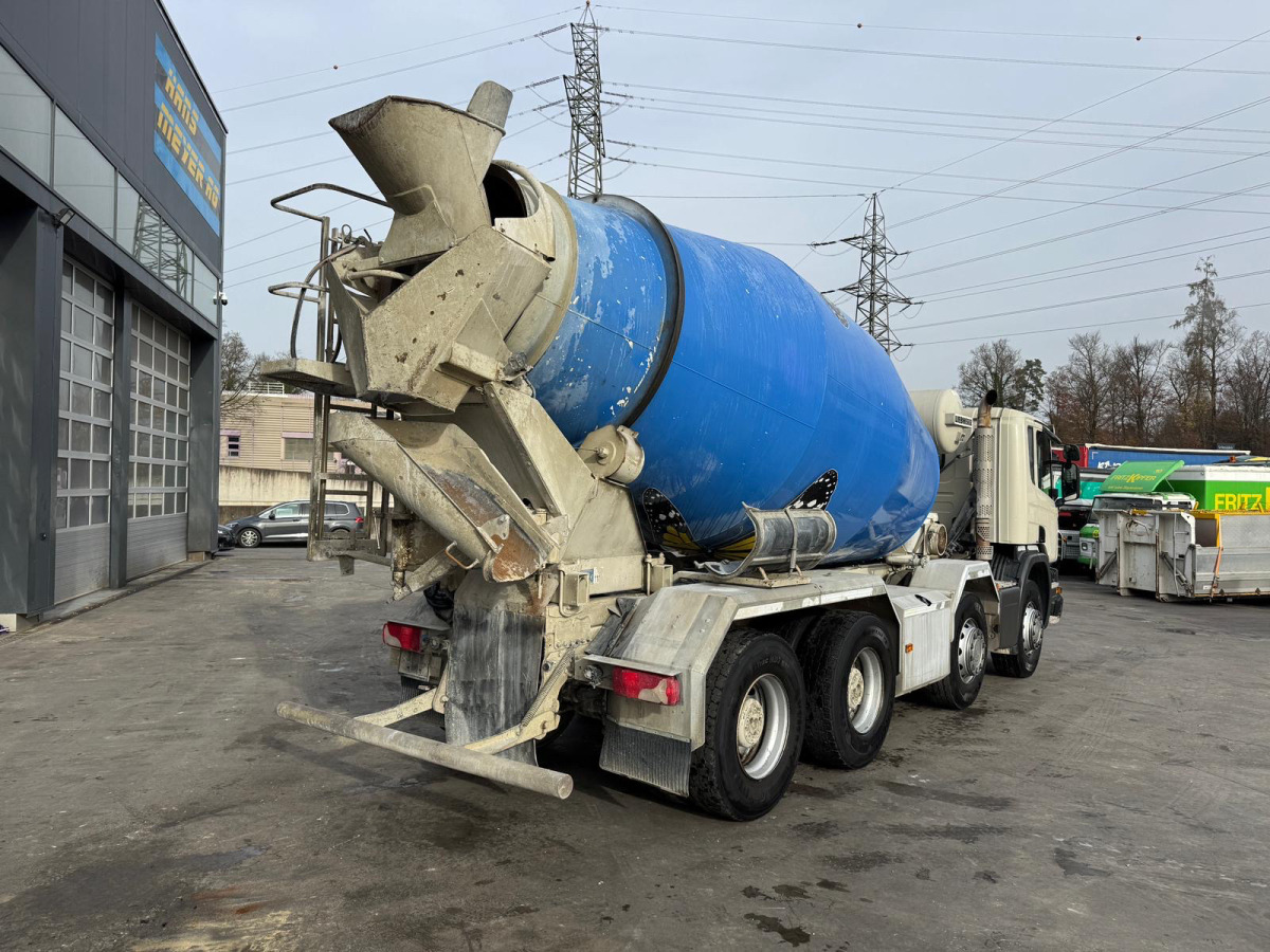 SCANIA P410 8x4 Liebherr 9m3 - Автобетоносмеситель: фото 5 SCANIA P410 8x4 Liebherr 9m3 - Автобетоносмеситель: фото 5