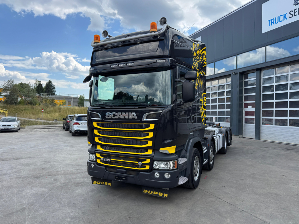 SCANIA R580 8x2 Nencki Hooklift - Крюковой мультилифт: фото 1 SCANIA R580 8x2 Nencki Hooklift - Крюковой мультилифт: фото 1