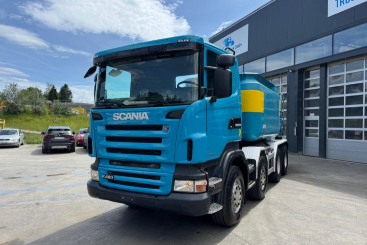 Scania R480 8x4 Moser 16m3 - Портальный бункеровоз: фото 1 Scania R480 8x4 Moser 16m3 - Портальный бункеровоз: фото 1