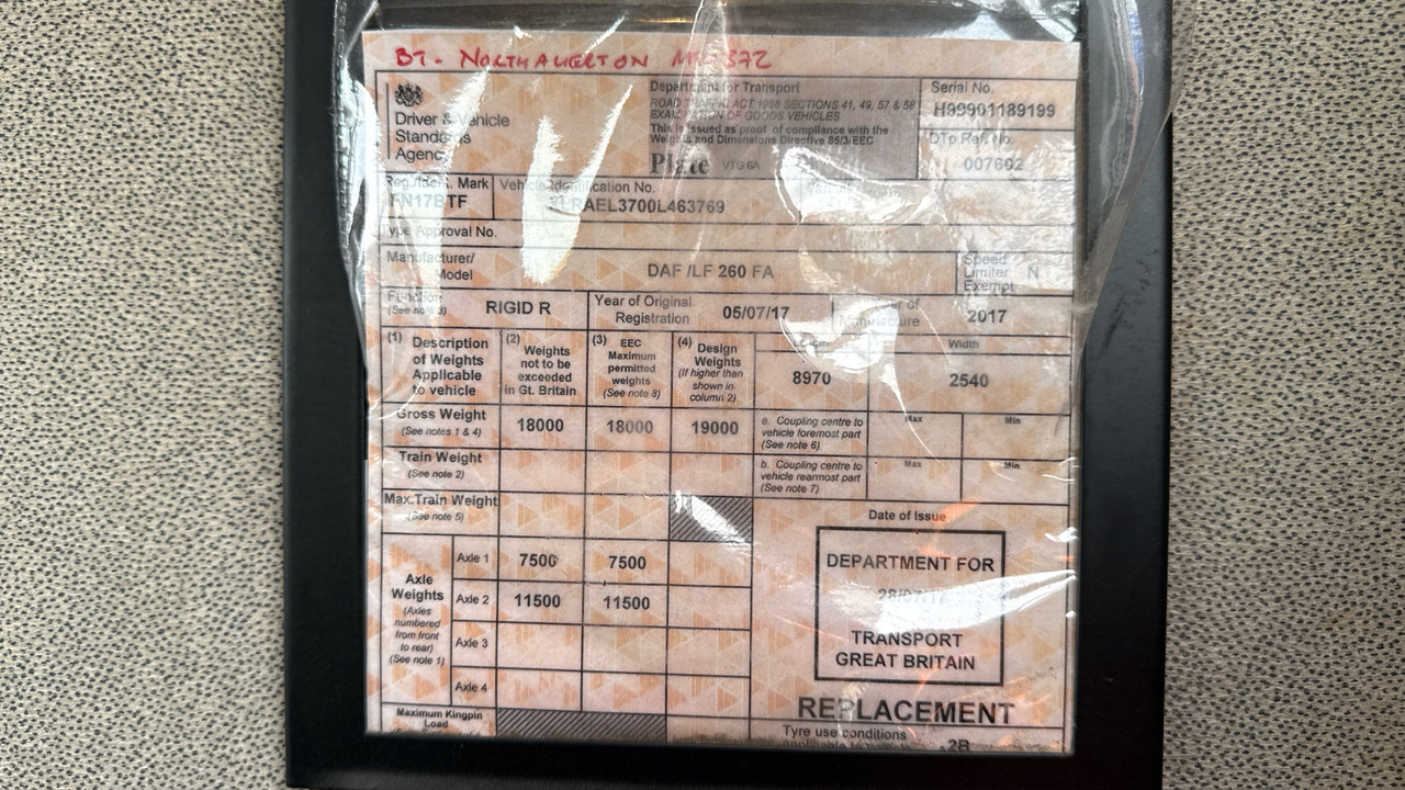 Тентованный грузовик Daf LF 260: фото 11 Тентованный грузовик Daf LF 260: фото 11