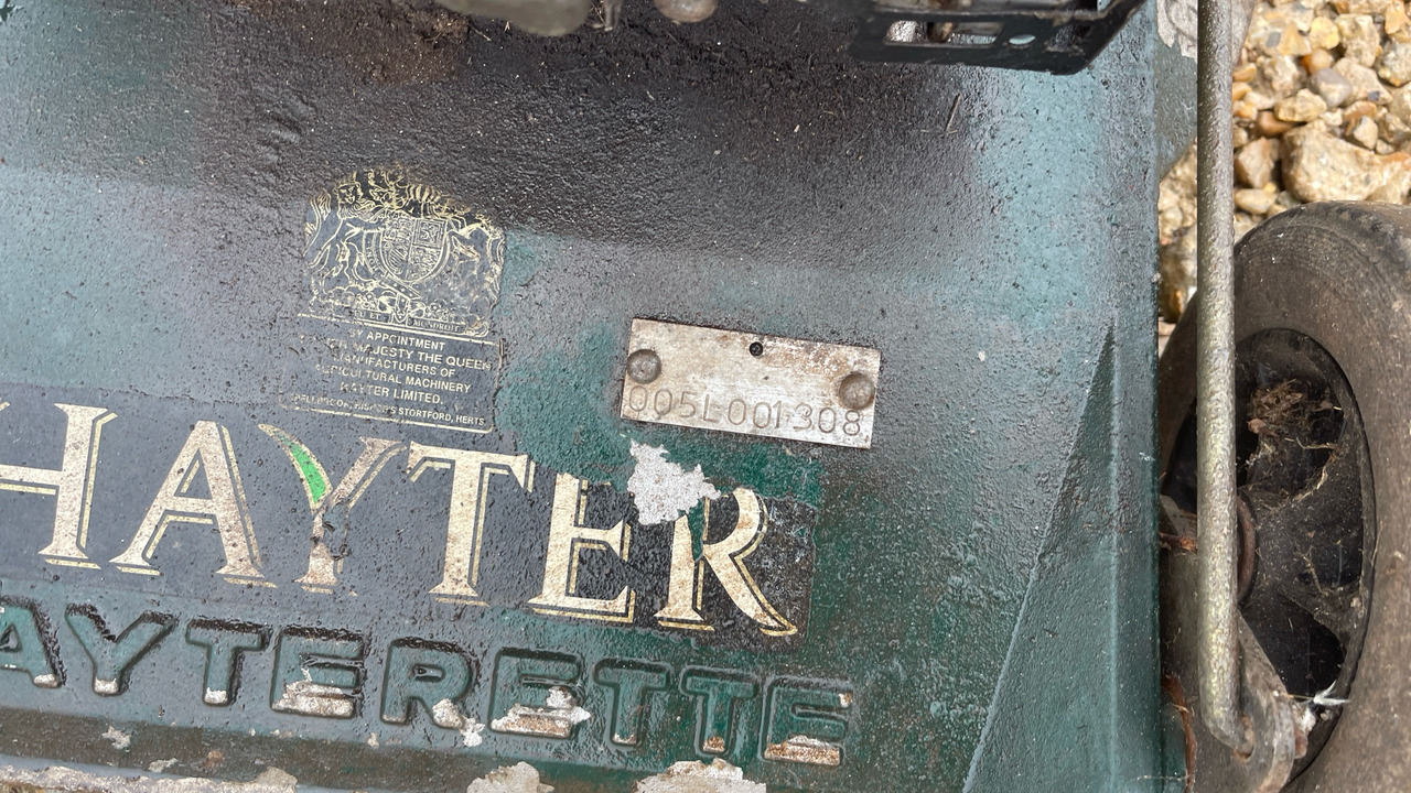 HAYTER HAYTERETTE PEDESTRIAN MOWER - Газонокосилка: фото 1 HAYTER HAYTERETTE PEDESTRIAN MOWER - Газонокосилка: фото 1