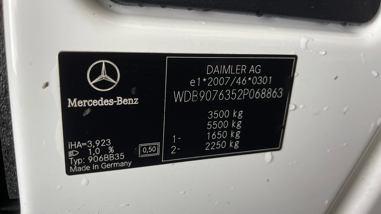Цельнометаллический фургон MERCEDES-BENZ SPRINTER 314 CDI: фото 12