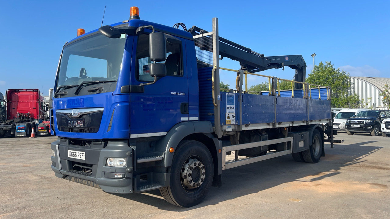 Man TGM 18.250 - Грузовик бортовой/ Платформа, Автоманипулятор: фото 2 Man TGM 18.250 - Грузовик бортовой/ Платформа, Автоманипулятор: фото 2