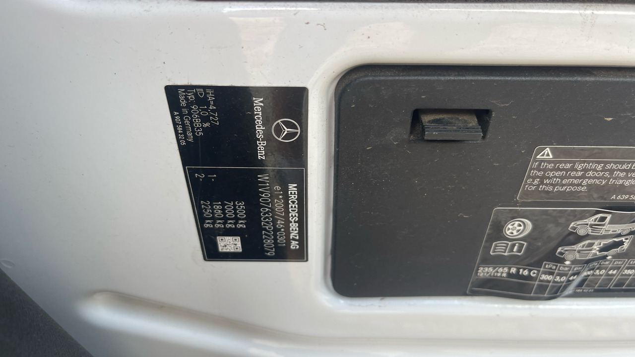 Цельнометаллический фургон Mercedes-Benz Sprinter 316 CDI: фото 11