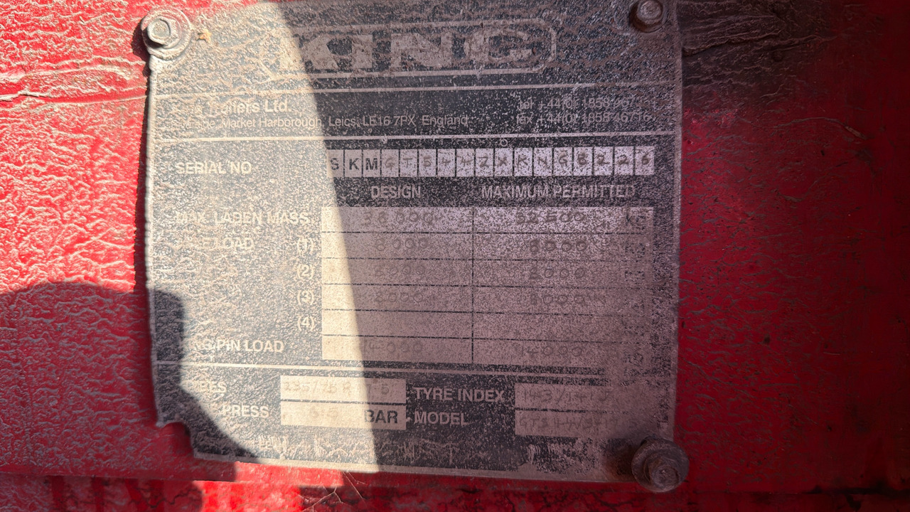 KING MACHINERY CARRIER - Прицеп: фото 5 KING MACHINERY CARRIER - Прицеп: фото 5