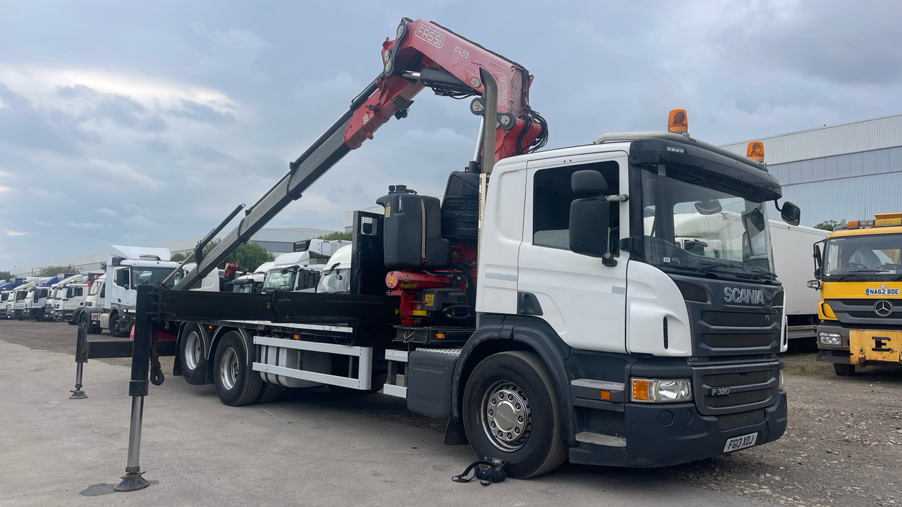 SCANIA P 320 - Грузовик бортовой/ Платформа, Автоманипулятор: фото 1 SCANIA P 320 - Грузовик бортовой/ Платформа, Автоманипулятор: фото 1