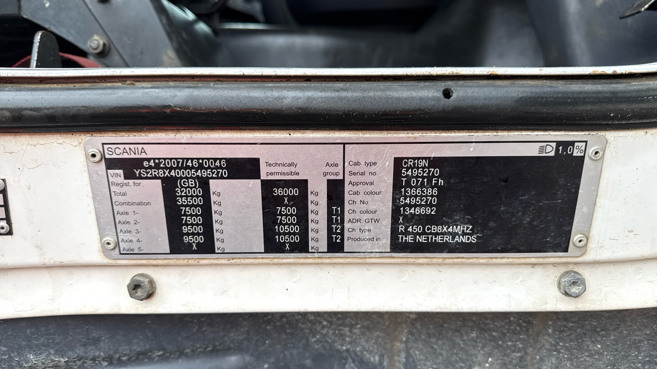 Самосвал SCANIA R 450: фото 12 Самосвал SCANIA R 450: фото 12