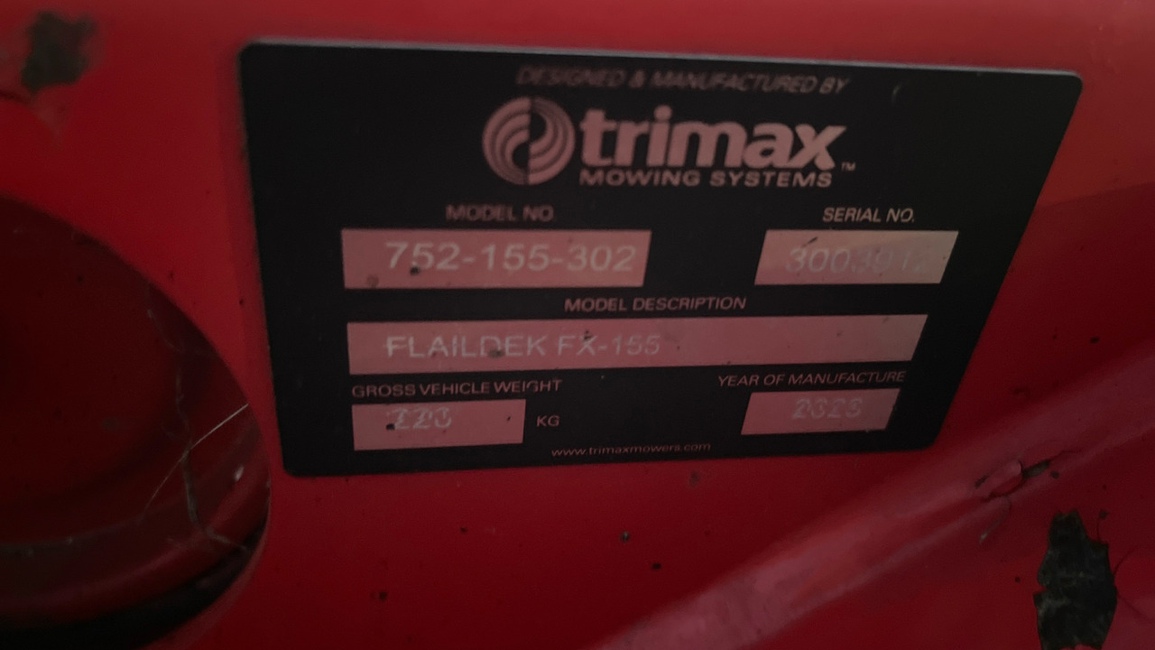 TRIMAX FX-155 - Косилка-измельчитель: фото 5 TRIMAX FX-155 - Косилка-измельчитель: фото 5