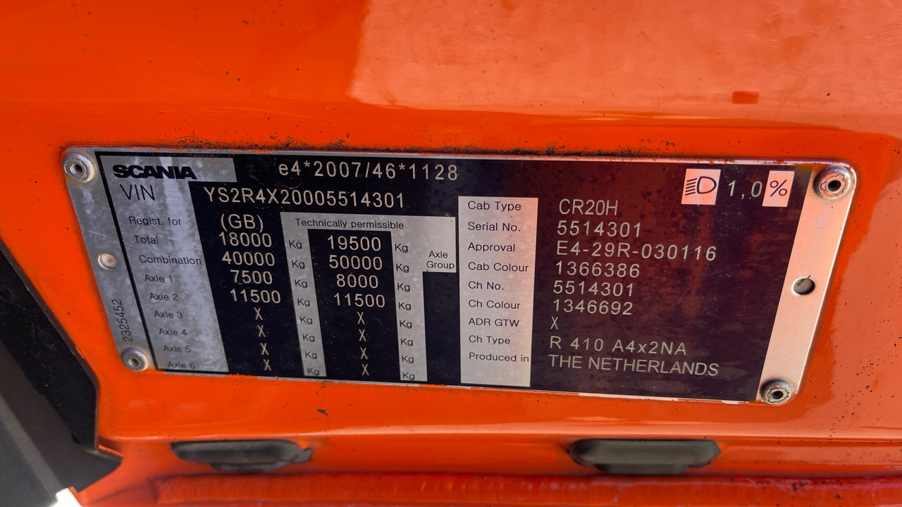 Тягач SCANIA R  410: фото 12