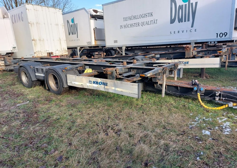 Krone Tandem BDF - Прицеп-контейнеровоз/ Сменный кузов: фото 1 Krone Tandem BDF - Прицеп-контейнеровоз/ Сменный кузов: фото 1