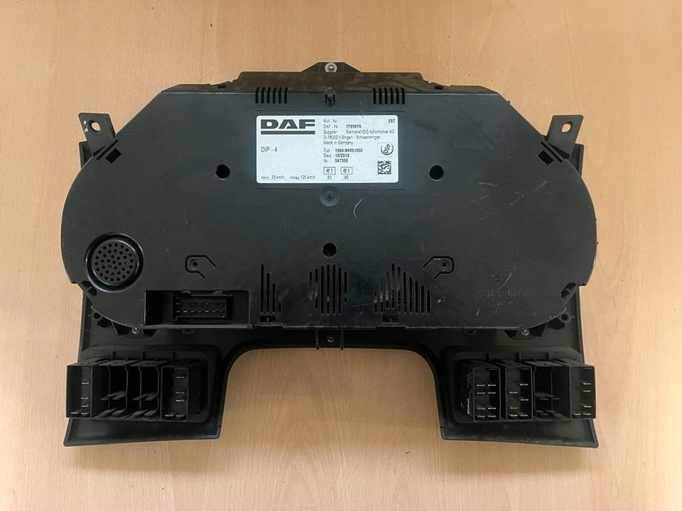 DAF CF Kombiinstrument Tacho 1789470 - Тахограф для Грузовиков: фото 3 DAF CF Kombiinstrument Tacho 1789470 - Тахограф для Грузовиков: фото 3