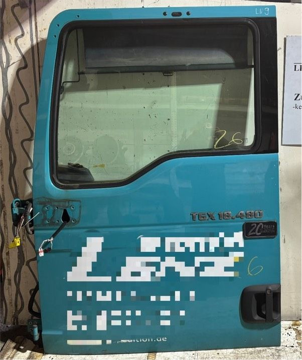 MAN TGX Fahrertür, Tür Türkis, Innenverkleidung LN 09 - Дверь и запчасти для Грузовиков: фото 2 MAN TGX Fahrertür, Tür Türkis, Innenverkleidung LN 09 - Дверь и запчасти для Грузовиков: фото 2