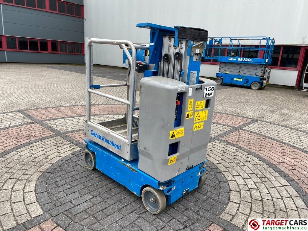 Genie GR15 Runabout Electric Vertical Mast Lift 652cm - Вертикальный мачтовый подъемник: фото 4 Genie GR15 Runabout Electric Vertical Mast Lift 652cm - Вертикальный мачтовый подъемник: фото 4