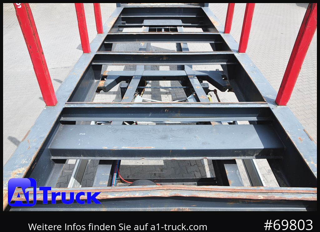 Полуприцеп лесовоз FLIEGL SDS01, Langholz, Containeraufbau, Liftachse,: фото 6