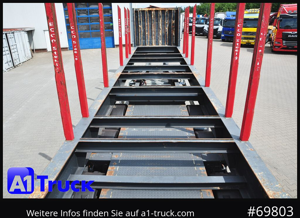 Полуприцеп лесовоз FLIEGL SDS01, Langholz, Containeraufbau, Liftachse,: фото 14