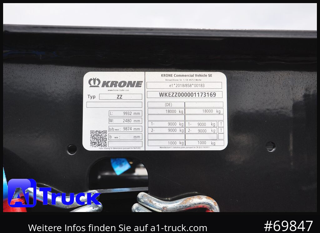 KRONE Tandem, MIDI, für 1120mm + 1320mm, SOFORT, NEU - Грузовик: фото 3 KRONE Tandem, MIDI, für 1120mm + 1320mm, SOFORT, NEU - Грузовик: фото 3