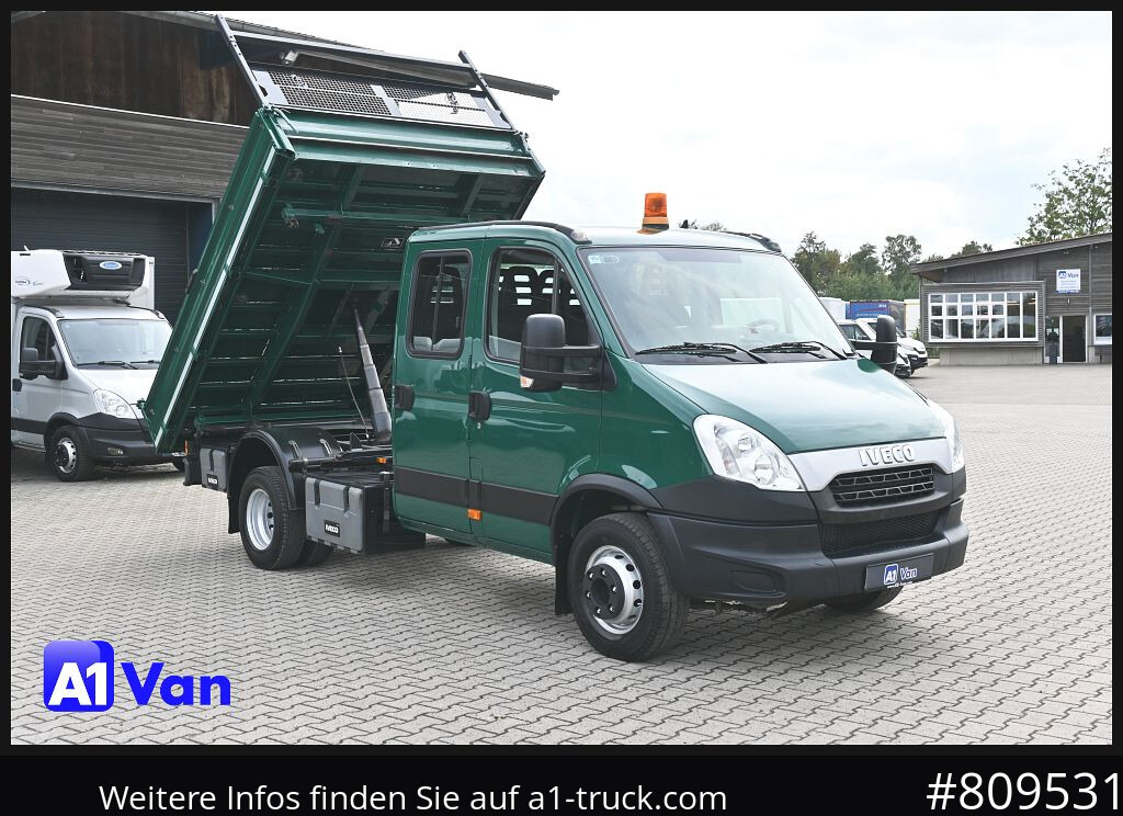IVECO Daily 70C21 Kipper Doka, Meiller, 7-Sitzer, 3,0 Liter - Малотоннажный самосвал: фото 1 IVECO Daily 70C21 Kipper Doka, Meiller, 7-Sitzer, 3,0 Liter - Малотоннажный самосвал: фото 1