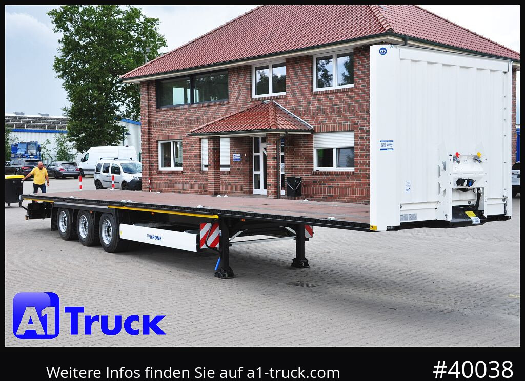 KRONE 5 x SD, Mega, Twistlock, Container, NEU - Полуприцеп бортовой/ Платформа: фото 1 KRONE 5 x SD, Mega, Twistlock, Container, NEU - Полуприцеп бортовой/ Платформа: фото 1