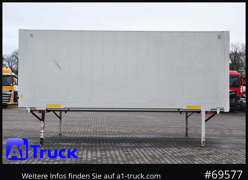 Сменный кузов - фургон KRONE BDF 7,45 Koffer, Textil 2750mm innen, 20 x vorhanden: фото 13 Сменный кузов - фургон KRONE BDF 7,45 Koffer, Textil 2750mm innen, 20 x vorhanden: фото 13