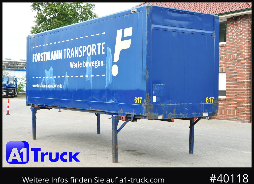 KRONE BDF 7,82 Container, 2700mm Innenhöhe, Portaltür - Сменный кузов - фургон: фото 1 KRONE BDF 7,82 Container, 2700mm Innenhöhe, Portaltür - Сменный кузов - фургон: фото 1