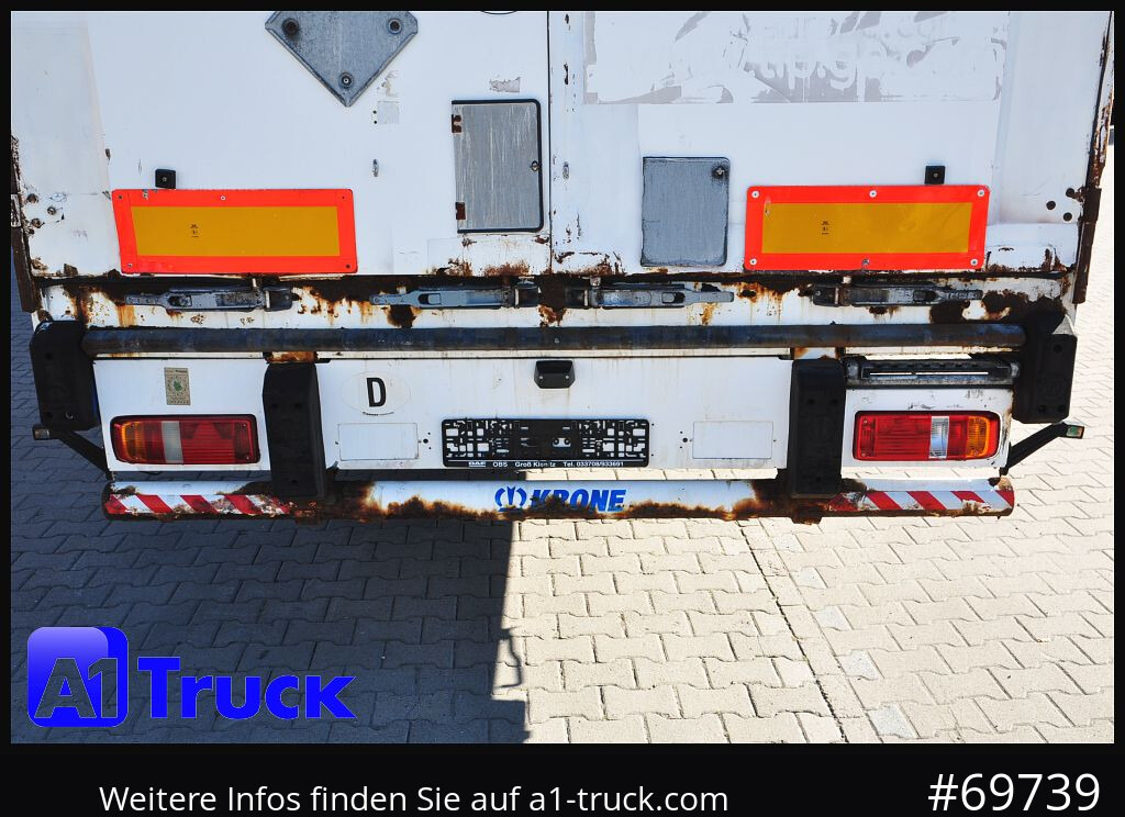 KRONE SDK 27, Koffer, Textil, 1 Vorbesitzer - Полуприцеп-фургон: фото 2 KRONE SDK 27, Koffer, Textil, 1 Vorbesitzer - Полуприцеп-фургон: фото 2