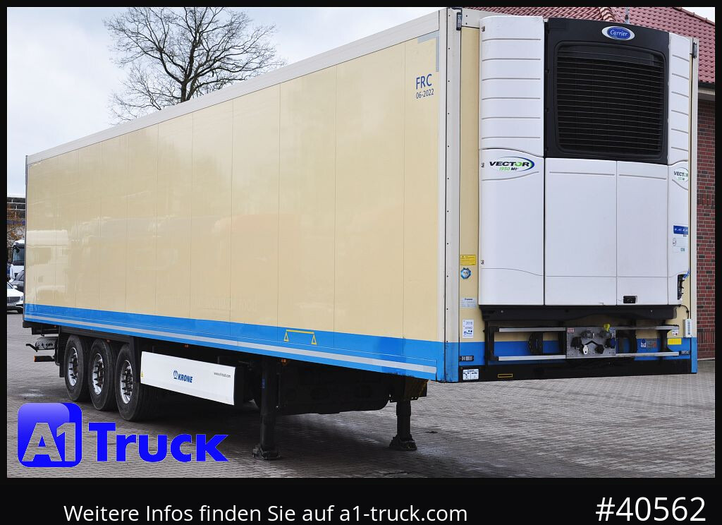 KRONE SDR 27 Carrier 1950 Mt. Doppelstock Lift,TÜV 07/2026 - Полуприцеп-рефрижератор: фото 1 KRONE SDR 27 Carrier 1950 Mt. Doppelstock Lift,TÜV 07/2026 - Полуприцеп-рефрижератор: фото 1