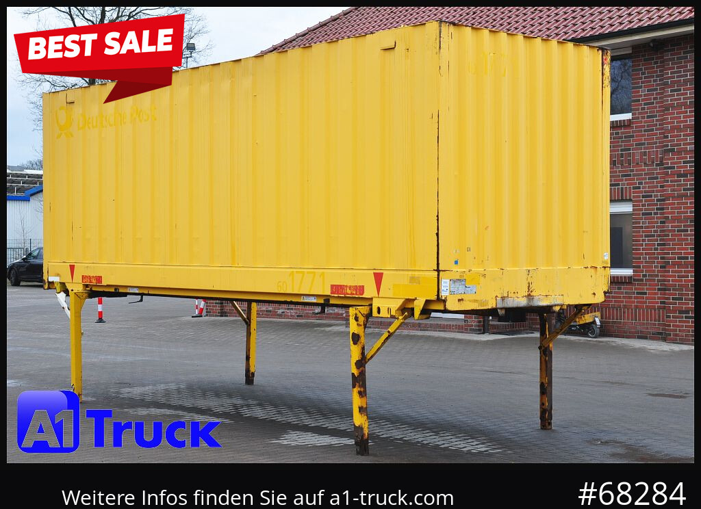 KRONE WB 7,45 Koffer, BDF Wechselbrücke 2530mm - Сменный кузов - фургон: фото 1 KRONE WB 7,45 Koffer, BDF Wechselbrücke 2530mm - Сменный кузов - фургон: фото 1