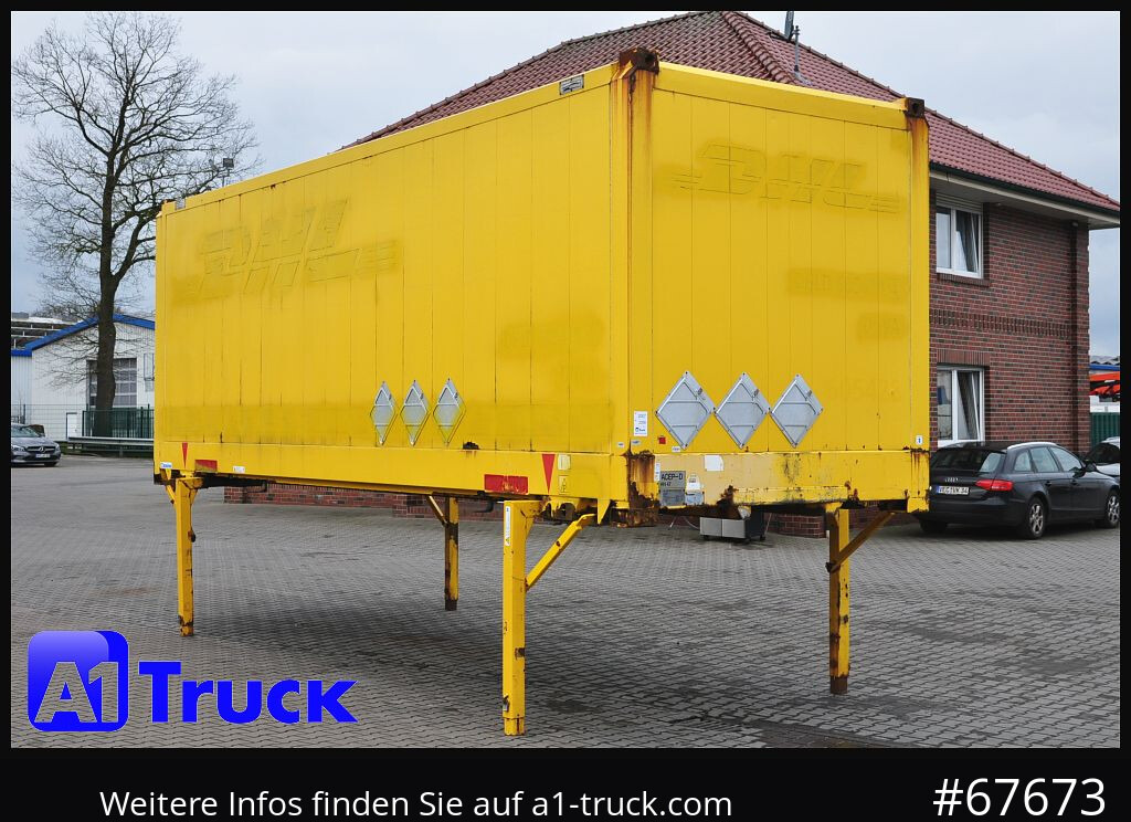 KRONE WB 7,45 Koffer, BDF Wechselbrücke 2550mm - Сменный кузов - фургон: фото 1 KRONE WB 7,45 Koffer, BDF Wechselbrücke 2550mm - Сменный кузов - фургон: фото 1