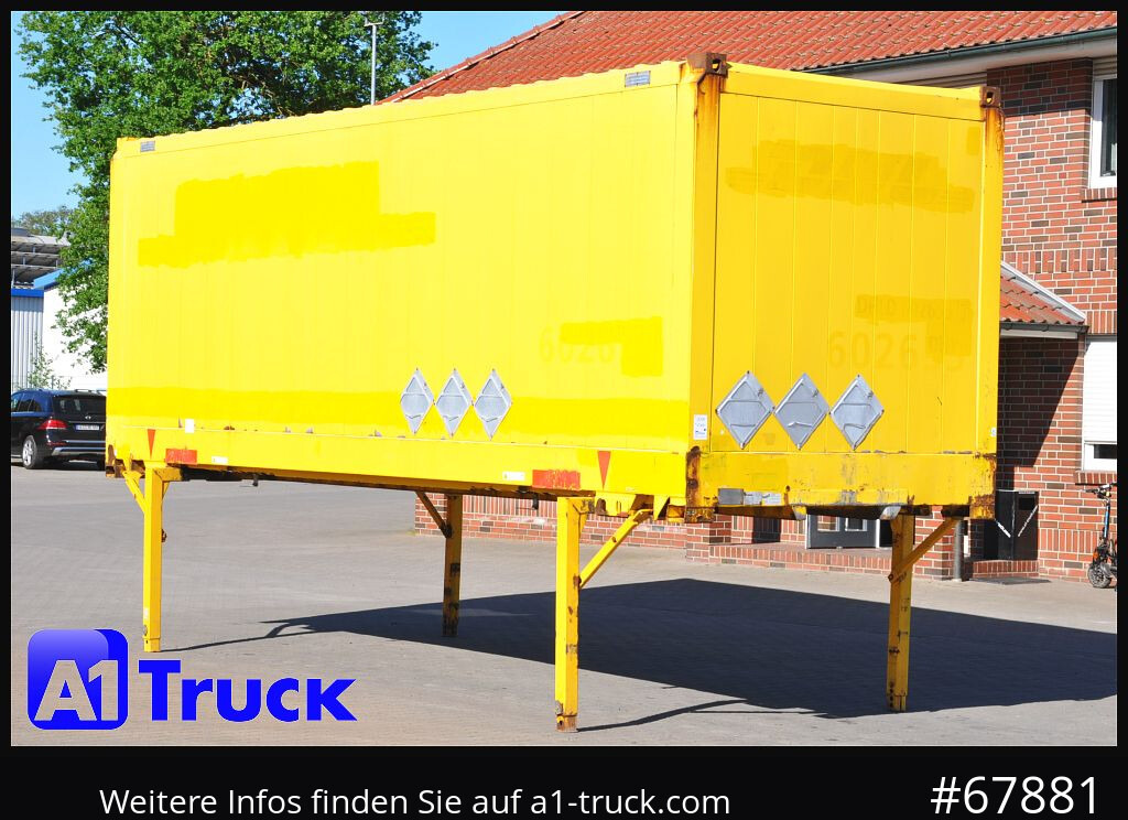 KRONE WB 7,45 Koffer, BDF Wechselbrücke 2560mm - Сменный кузов - фургон: фото 1 KRONE WB 7,45 Koffer, BDF Wechselbrücke 2560mm - Сменный кузов - фургон: фото 1