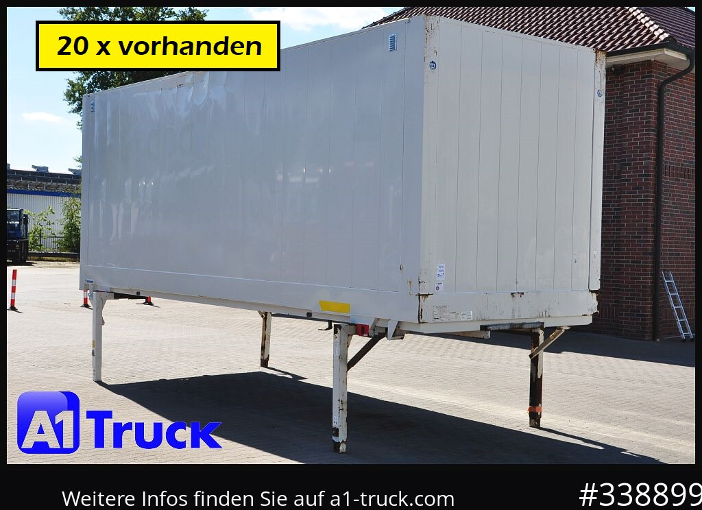 KRONE WB BDF 7,45 Koffer, 2750mm innen, 20 x vorhanden - Сменный кузов - фургон: фото 1 KRONE WB BDF 7,45 Koffer, 2750mm innen, 20 x vorhanden - Сменный кузов - фургон: фото 1