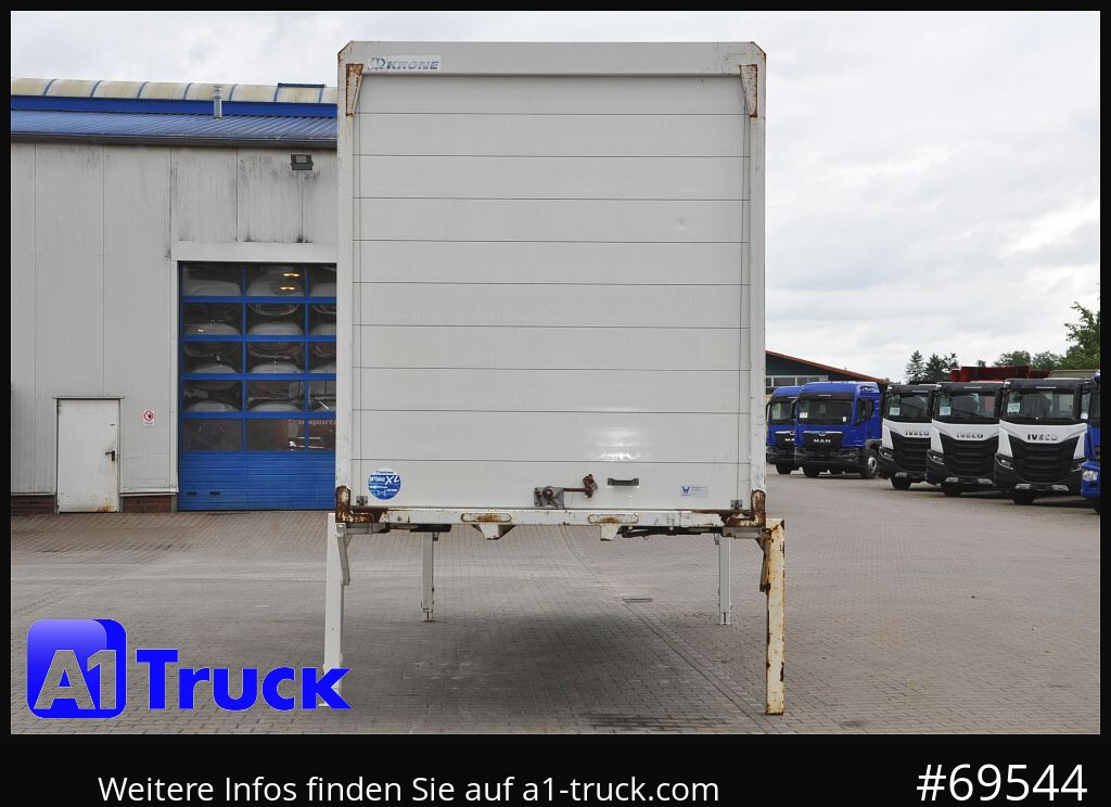 Сменный кузов - фургон KRONE WB BDF 7,45 Koffer,  2750mm innen, 20 x vorhanden: фото 11