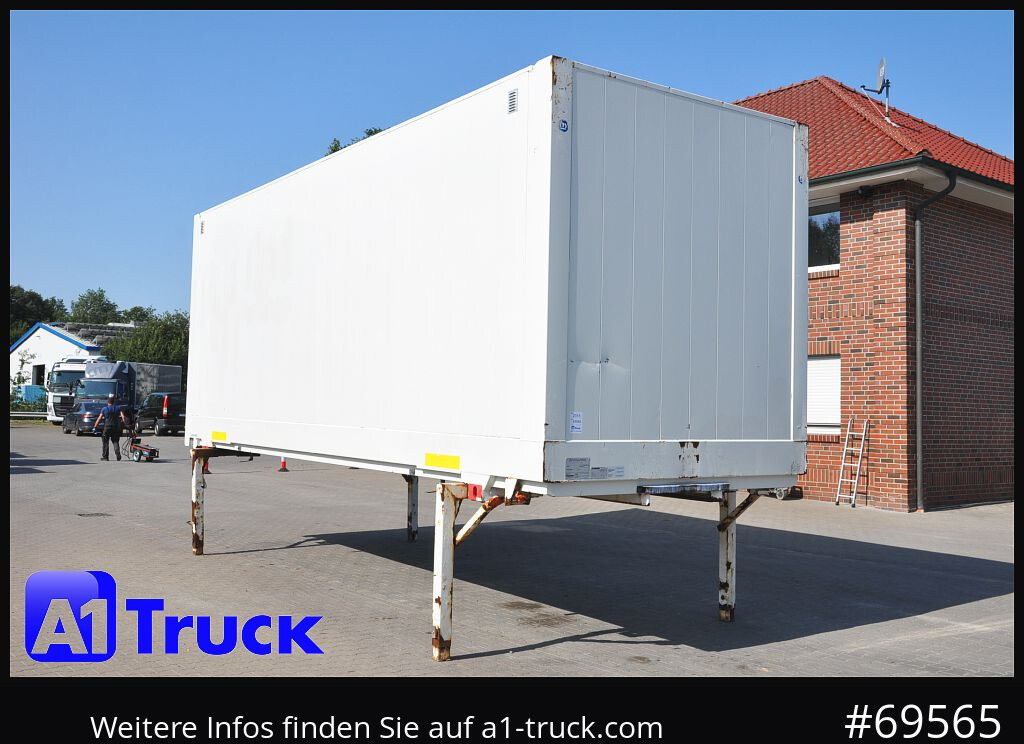 KRONE Wechselbrücke BDF 7,45 Koffer, Textil 2750mm innen, 20 x vorhanden - Сменный кузов - фургон: фото 1 KRONE Wechselbrücke BDF 7,45 Koffer, Textil 2750mm innen, 20 x vorhanden - Сменный кузов - фургон: фото 1