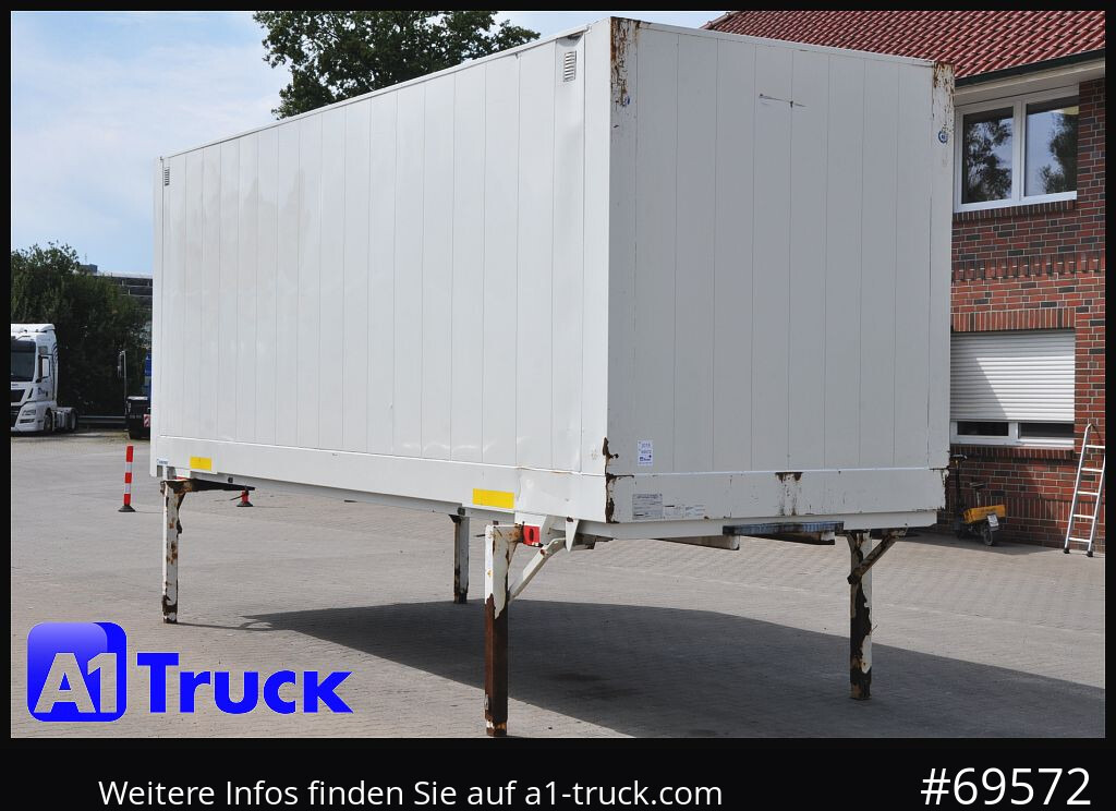 KRONE Wechselbrücke BDF 7,45 Koffer, Textil 2750mm innen, 20 x vorhanden - Сменный кузов - фургон: фото 1 KRONE Wechselbrücke BDF 7,45 Koffer, Textil 2750mm innen, 20 x vorhanden - Сменный кузов - фургон: фото 1