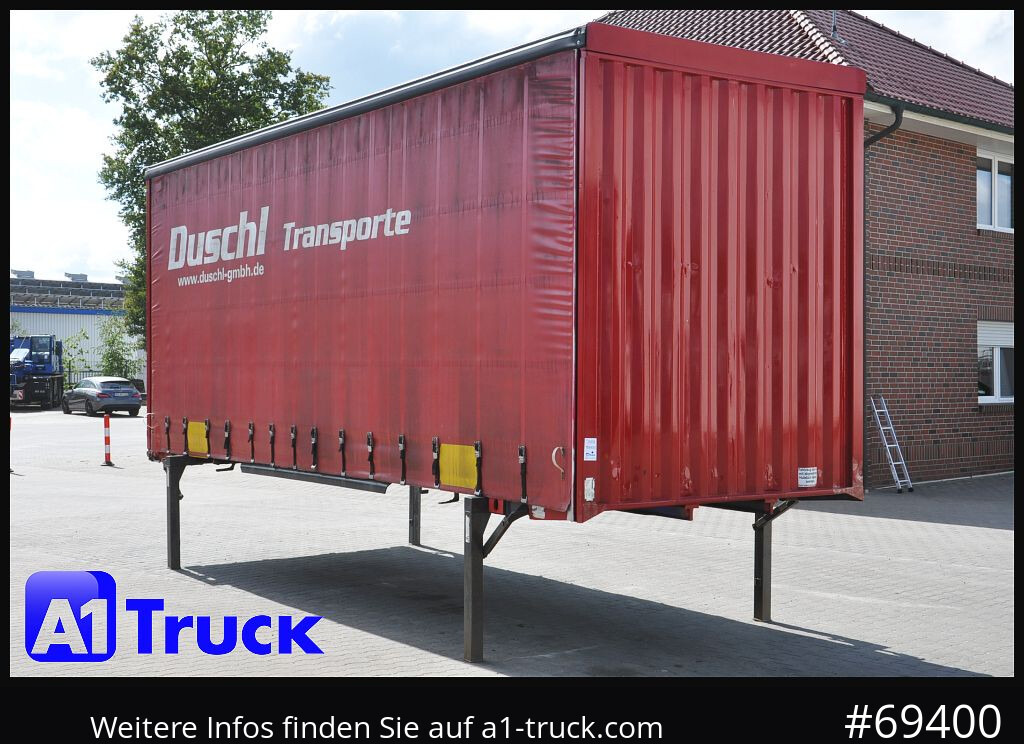 KRONE Wechselbrücke Jumbo BDF 7,82 - Тентованный кузов: фото 1 KRONE Wechselbrücke Jumbo BDF 7,82 - Тентованный кузов: фото 1