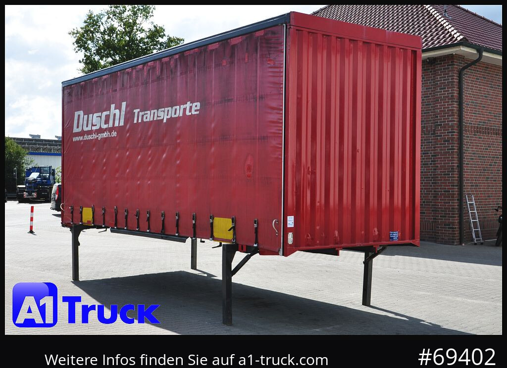 KRONE Wechselbrücke Jumbo BDF 7,82 - Тентованный кузов: фото 1 KRONE Wechselbrücke Jumbo BDF 7,82 - Тентованный кузов: фото 1