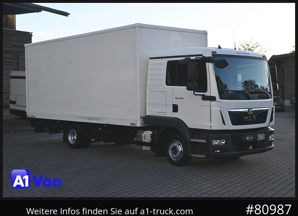 MAN TGL 8.190 4x2 L-Haus Schlafkabine - Фургон с закрытым кузовом: фото 1 MAN TGL 8.190 4x2 L-Haus Schlafkabine - Фургон с закрытым кузовом: фото 1