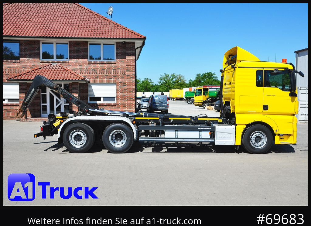 MAN TGX 26,500, Meiller,Funk, Lift-Lenk - Крюковой мультилифт: фото 3 MAN TGX 26,500, Meiller,Funk, Lift-Lenk - Крюковой мультилифт: фото 3