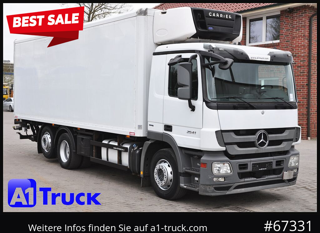 MERCEDES-BENZ Actros 2541 2544 Carrier 950 Bär LBW 2t. - Рефрижератор: фото 1 MERCEDES-BENZ Actros 2541 2544 Carrier 950 Bär LBW 2t. - Рефрижератор: фото 1