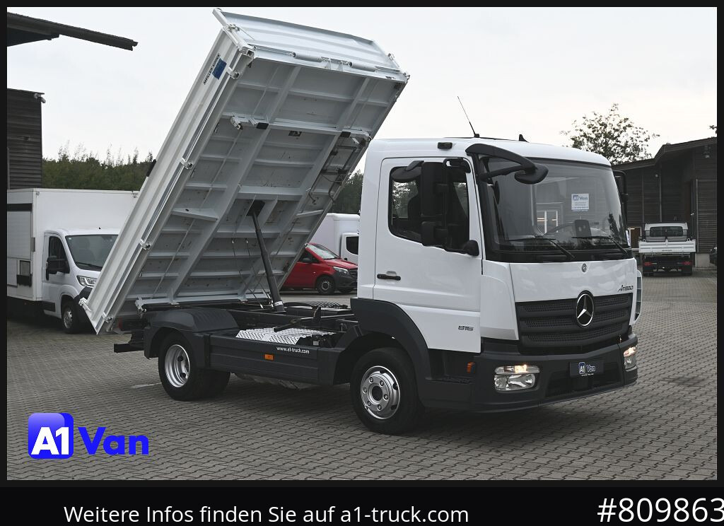 MERCEDES-BENZ Atego 816 Kipper, Ahk,Klima, Meiller, 3-Sitzer - Самосвал: фото 1 MERCEDES-BENZ Atego 816 Kipper, Ahk,Klima, Meiller, 3-Sitzer - Самосвал: фото 1