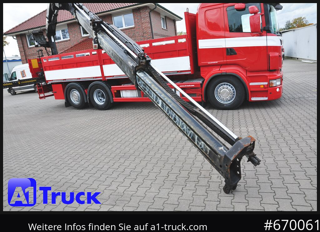SCANIA R400, HIAB XS 211-3 Lift-Lenkachse - Грузовик бортовой/ Платформа, Автоманипулятор: фото 2 SCANIA R400, HIAB XS 211-3 Lift-Lenkachse - Грузовик бортовой/ Платформа, Автоманипулятор: фото 2