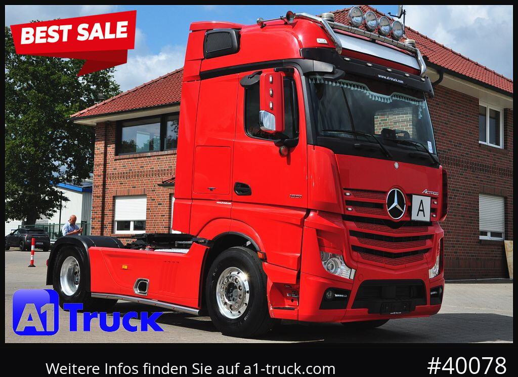 MERCEDES-BENZ Actros 1851LL BigSpace, Hydraulik, Retarder - Тягач: фото 1 MERCEDES-BENZ Actros 1851LL BigSpace, Hydraulik, Retarder - Тягач: фото 1