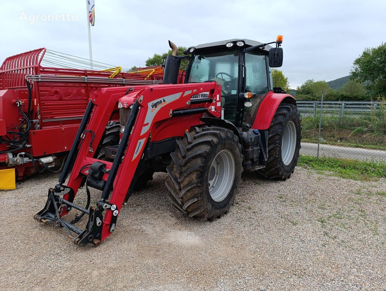 Massey Ferguson 7714 DYNA-4 - Трактор: фото 4 Massey Ferguson 7714 DYNA-4 - Трактор: фото 4