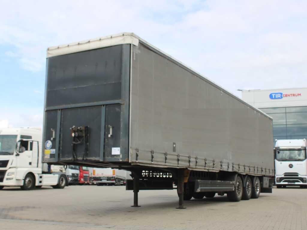 Berger SAPL 24, SAF, MULTILOCK, LIFTING AXLE, LIFTING ROOF - Тентованный полуприцеп: фото 1 Berger SAPL 24, SAF, MULTILOCK, LIFTING AXLE, LIFTING ROOF - Тентованный полуприцеп: фото 1