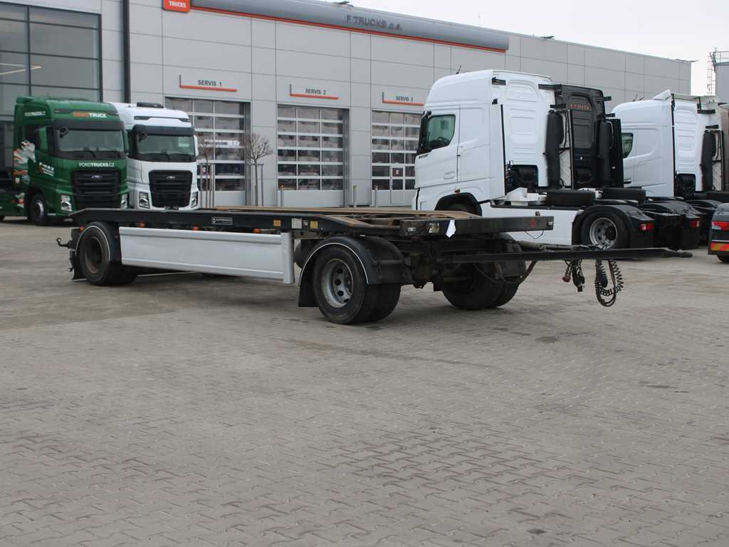 Hüffermann HAR 18.70, SAF AXLES, TIRES 80% - Прицеп мультилифт/ Бункеровоз: фото 3 Hüffermann HAR 18.70, SAF AXLES, TIRES 80% - Прицеп мультилифт/ Бункеровоз: фото 3
