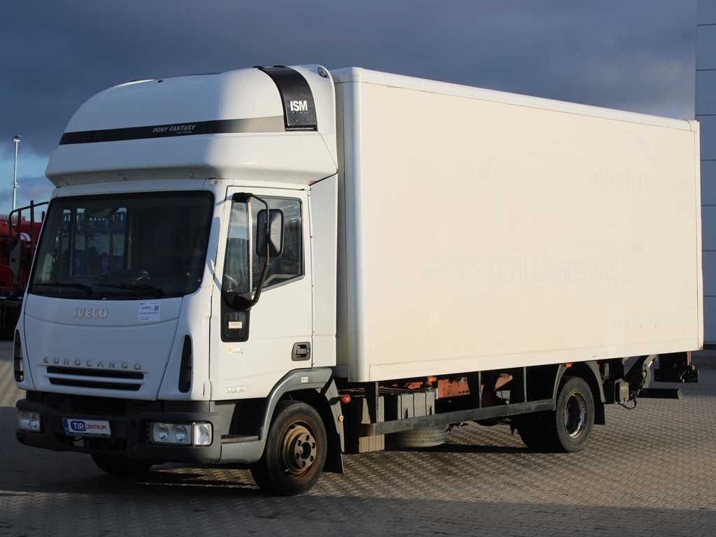 Iveco EUROCARGO ML75E17, TAIL LIFT, SLEEPING CABIN - Фургон с закрытым кузовом: фото 1 Iveco EUROCARGO ML75E17, TAIL LIFT, SLEEPING CABIN - Фургон с закрытым кузовом: фото 1