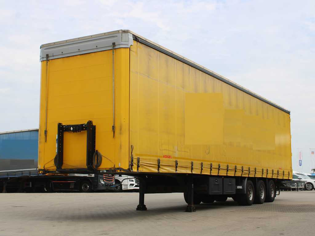 Kögel S 24 - 1, LOWDECK, SAF, LIFT AXLE, MULTILOCK - Тентованный полуприцеп: фото 1 Kögel S 24 - 1, LOWDECK, SAF, LIFT AXLE, MULTILOCK - Тентованный полуприцеп: фото 1